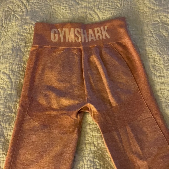 Gymshark Flex High Waisted Leggings - pink/white - Picture 3 of 3